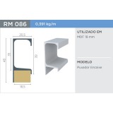 PERFIL PUXADOR ROMETAL RM-86